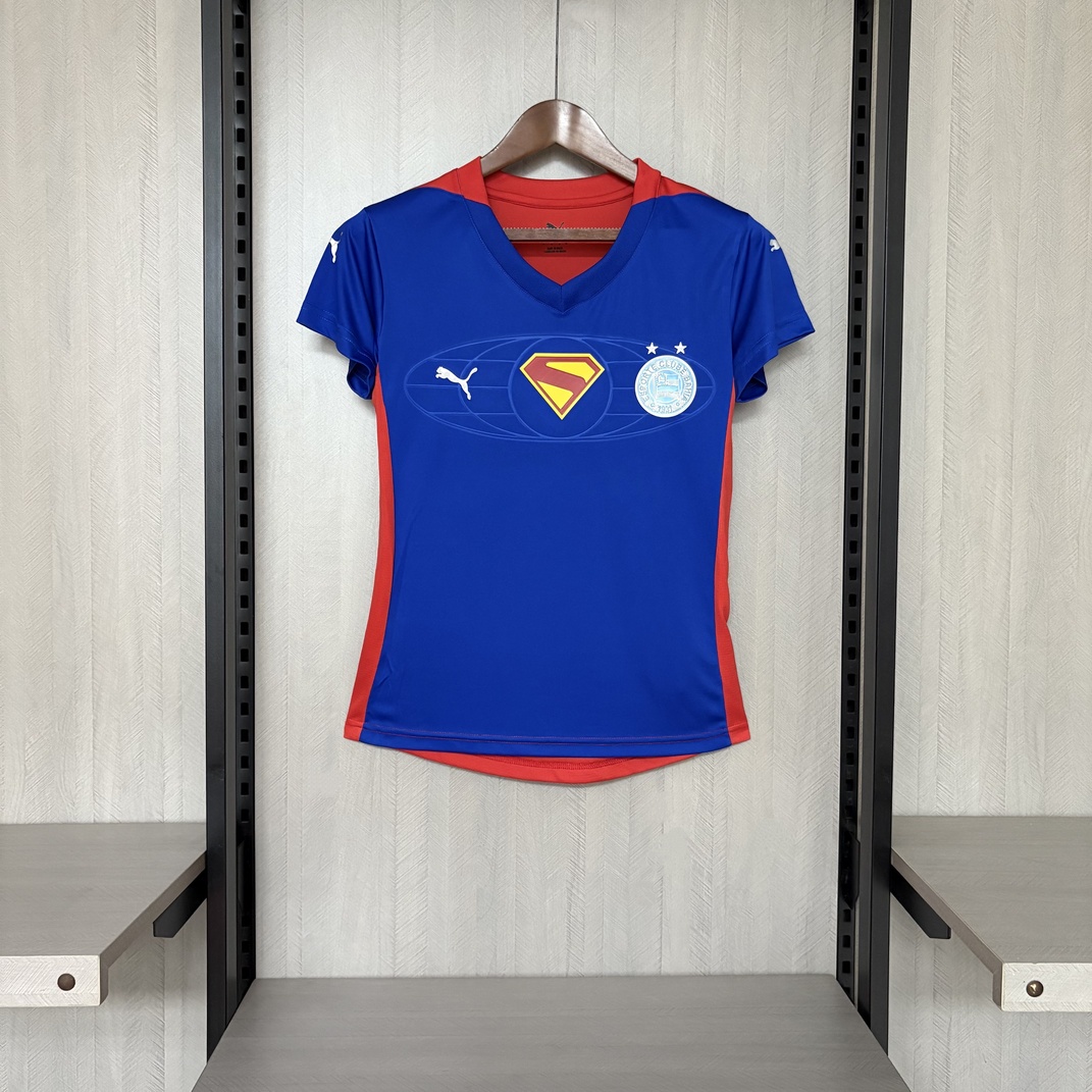 Bahia Camisa Feminina Superman Azul