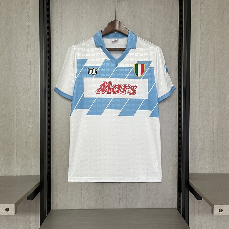 Retrô Napoli Segunda Camisa Branca 1990