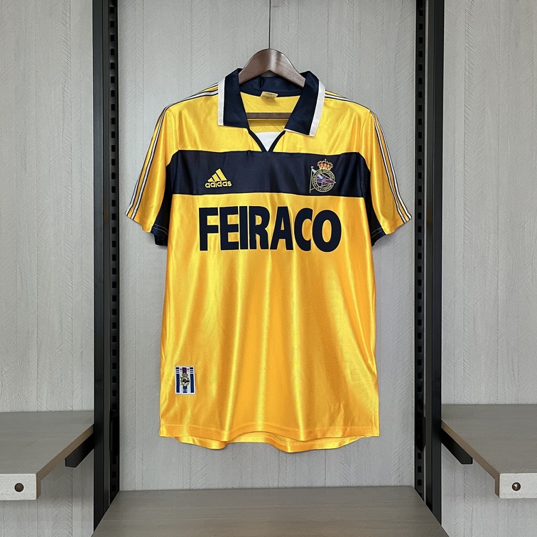 Retrô Deportivo La Coruña Terceira Camisa 1999